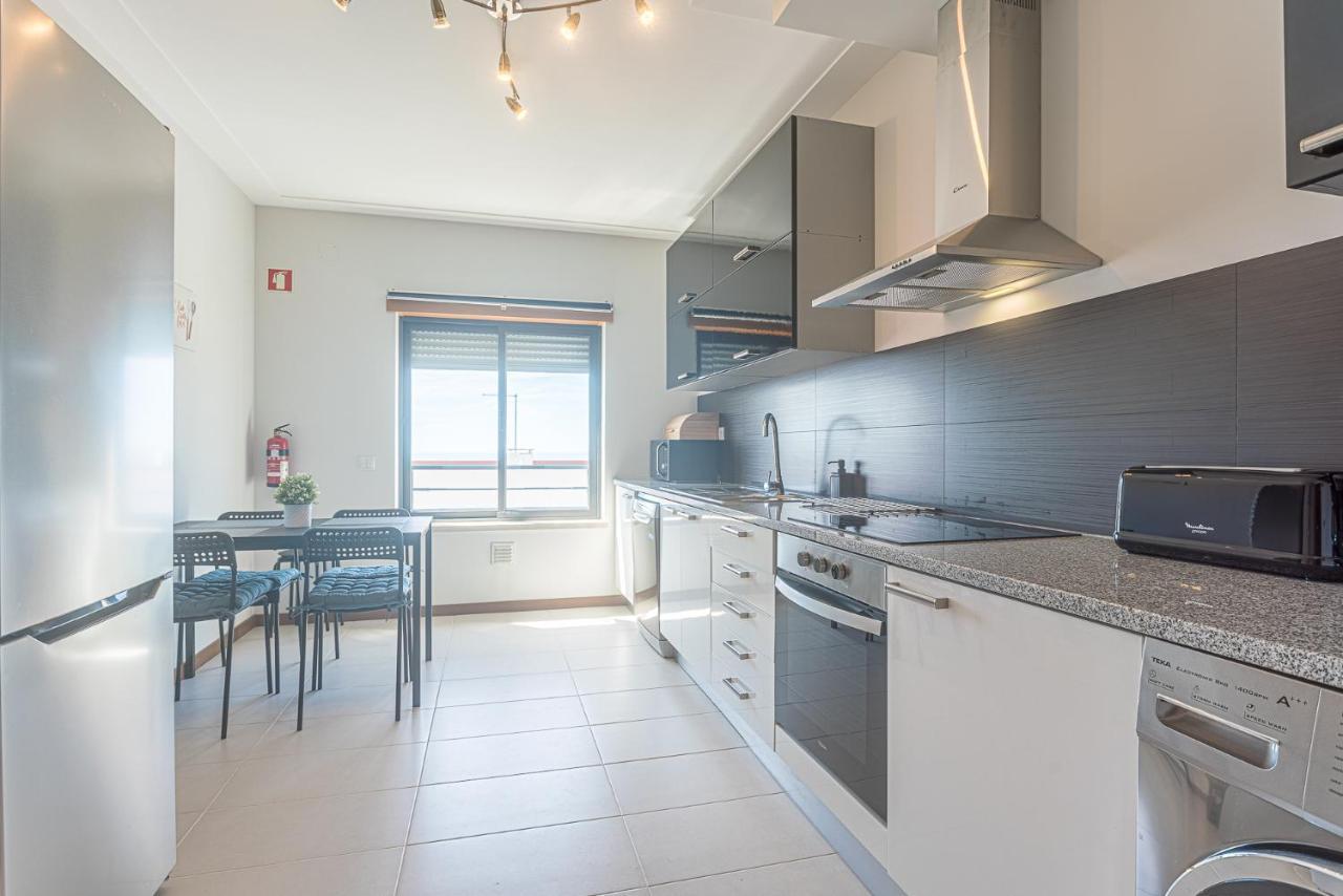Appartement Apartamento T3 Mar Azul à Nazaré Extérieur photo